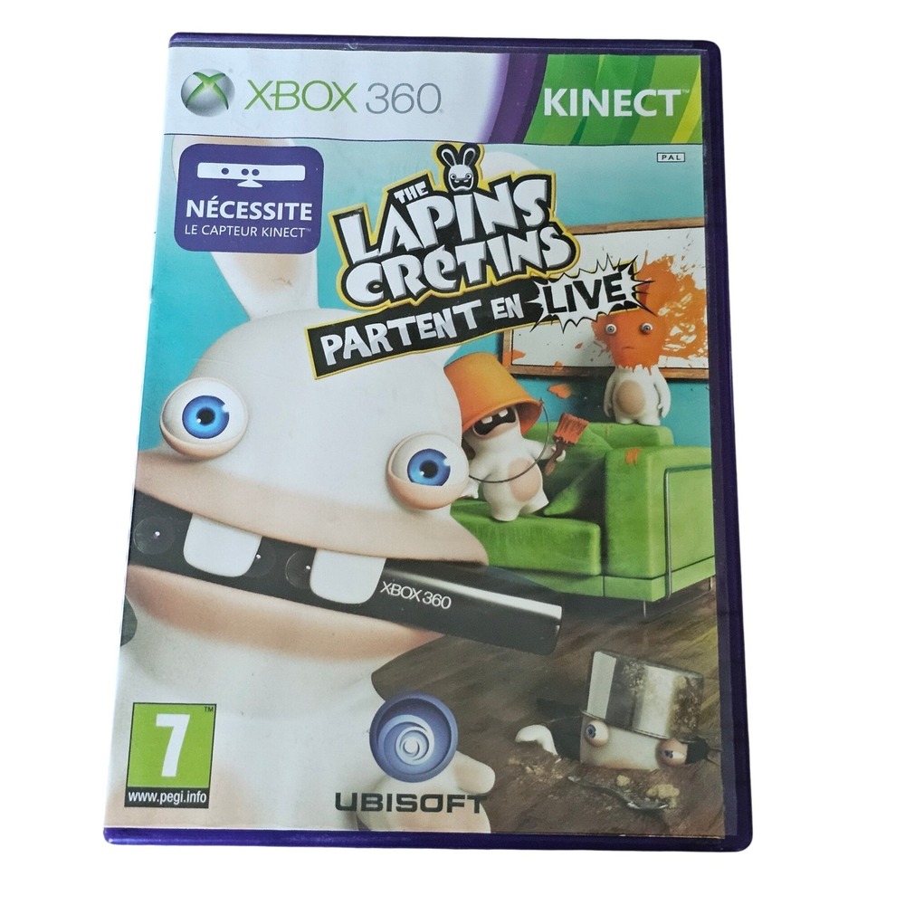 The Lapins Cretins‎ Partent En Live Xbox 360 Kinect Rabbids Alive & Kicking PAL